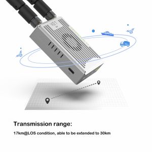 V21 Video&Data&RC link supports three frequency bands and can transmit 15km