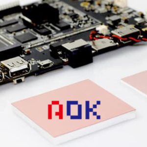 2.5 KN/M 1W/m.K Ultra Soft Thermal Pad Heat Conductivity For Telecommunications