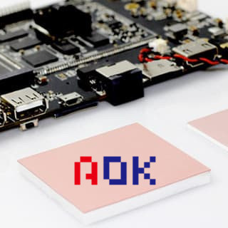 2.5 KN/M 1W/m.K Ultra Soft Thermal Pad Heat Conductivity For Telecommunications