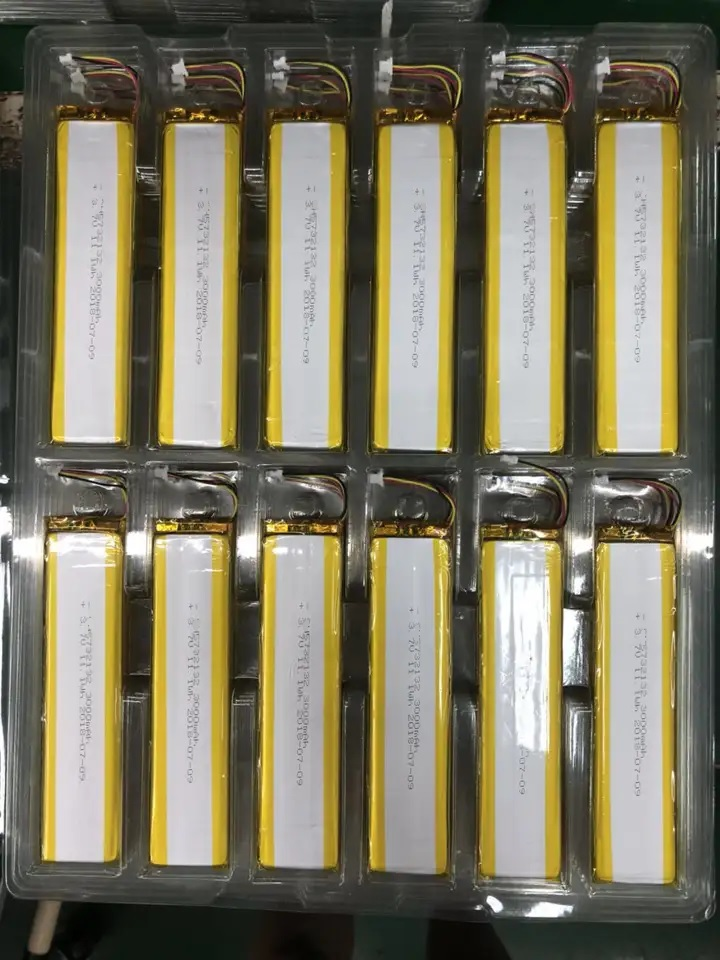 KC Rechargeable 3.7V 3000mah Li Lithium Polymer Battery 5732132 For Car GPS Power Bank