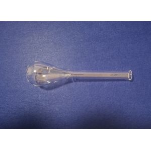 Personalized Fused Quartz Labware / Kjeldahl Flask 100ML With Long Neck