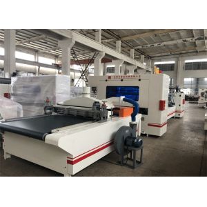 PVC PET PETG Hot Melt Glue Pasting Machine Acrylic HPL With Auto Cuttor