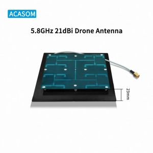 High Power FPV Panel Antenna 16° Vertical Beamwidth 21dBi Gain