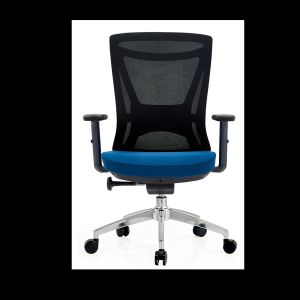 ODM Swivel Tilt Chair Ergonomic Mesh Task Chair With Leatherette Back