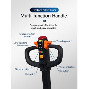 SOHE 1-3t Electric Pallet Truck with Scale and Label Printing ODM LED Display
