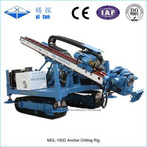 Crawler Mounted Anchor Drilling Rig Rock Layers Casing pipe Full Hydraulic MDL -