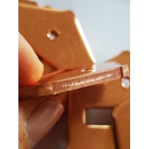 China Laser Cutting Processing Of Copper Plate Metal Forming on sale