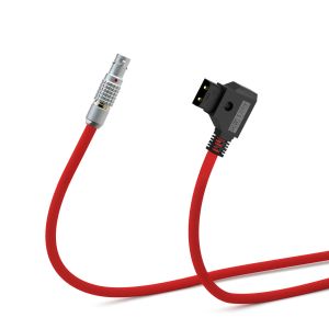 Alvin's Cables D-Tap to 2 Pin Male Power Cable for Teradek SmallHD Z-CAM Blackmagic Pyxis, 45cm|18inches, Ultra Soft & Flexible