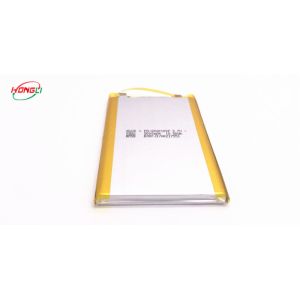 Flat Lithium Polymer Battery 4000mah 14.8wh Long Cycle Life High Discharge Rate