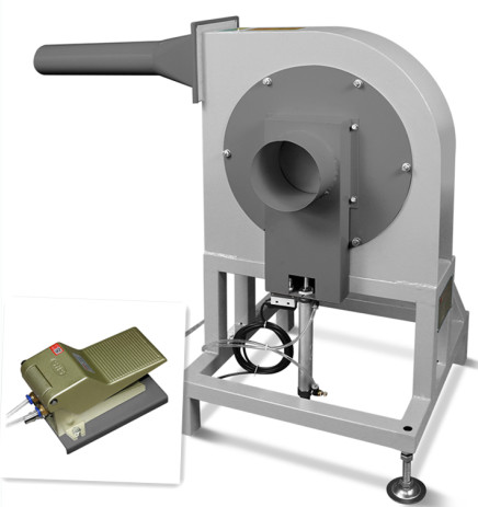 Big Wheel Inside Sofa Fiber Pillow Filling Machine 100-150kg/h Capacity High