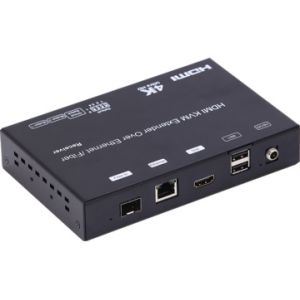 4K HDMI USB Fiber Optic Extender with IP extension option