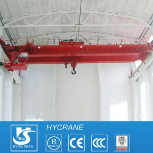 10t lh model hoisting bridge crane price double girder crane with double hook