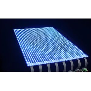 Bendable Transparant LED Screen Corporate Offices With Slim Profile