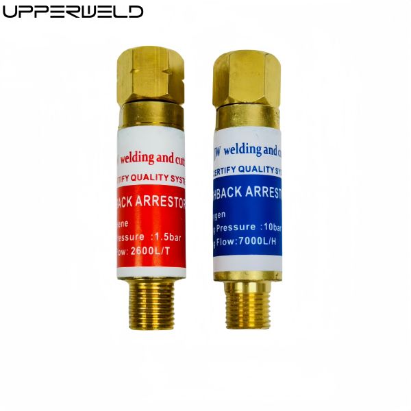 Advanced Oxygen and Acetylene Flashback Arrestor for High Flow Welding Accessories