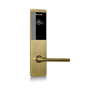 China Digital Hotel Motel Door Locks , Residential Password Door Lock Zinc Alloy on sale