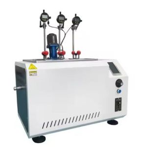 China Six Racks Plastic HDT Vicat Tester Softening Point Deformmation Test Machine on sale