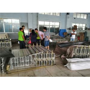 Aluminium Alloy Conveyor Belt Vulcanizing Machine With Automated Control Boxes