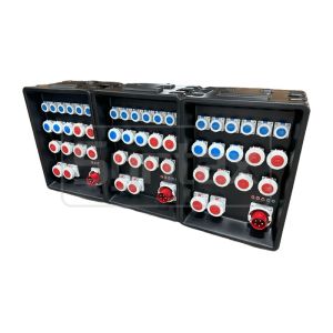 Syntax MD4 Three Phase 125A Power Distro Box In PE IP67 With Schneider Breakers