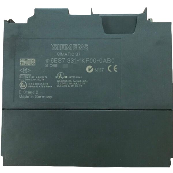 SIEMENS 6ES7331-1KF00-0AB0 SIMATIC S7-300, ANALOG INPUT SM 331, OPTICALLY