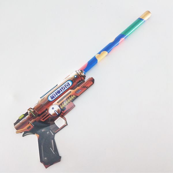 Quality Four Color Pistol Fountain Fireworks Handheld Sparkler Fountain Salute For Party wholesale