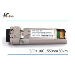 OSX080N01 10Gb/s 1550nm 80km SMF SFP+ Fiber Transceiver