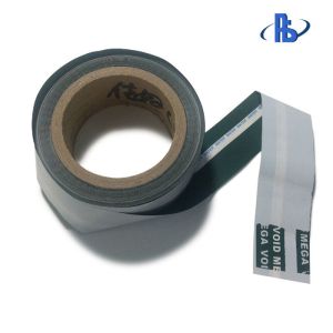 Temper Evident Security Seal Tape With Acrylic Pressure Sensitive Adhesive
