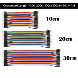 40 PIN Male to Male 2.54mm Dupont Breadboard GPIO Raspberry Pi Jumper Wire