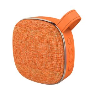 Fabric Portable Rechargeable Speaker Aktif Bluetooth Polytron 2H Charging Time