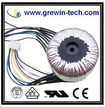 step down professional CE ROHS audio transformer toroidal/welding transformer