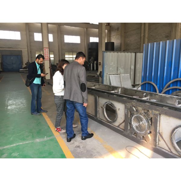 0.9m2 To 6.75m2 Vibrating Fluidized Bed Dryer For Jasmine Chrysanthemum Rose