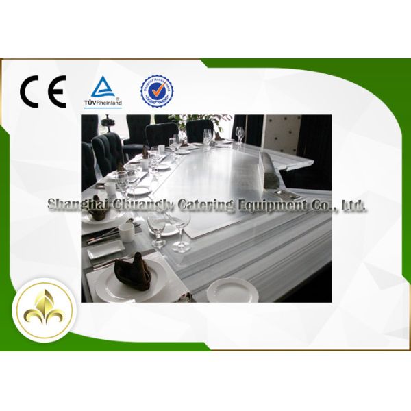 Custom Japanese Teppanyaki Grill Induction / Electric Hibachi Cooktop Built In