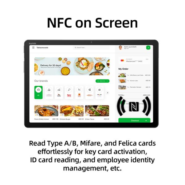 Quality 11 Inch LCD Screen Desktop POS Audio 2* Speaker 2* Microphone And LED Indicator For Streamlined Business Operations wholesale