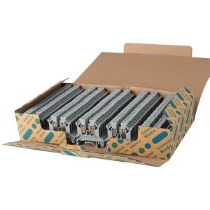 UK2.5B Screw Terminal Blocks Kit UK2.5N Modular DIN Rail Mounted Strips 32A 690V