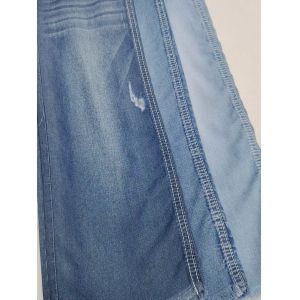 100%Tencel Low Shrinkage Light Weight 5.2OZ Summer Jeans Denim Fabric Elastic