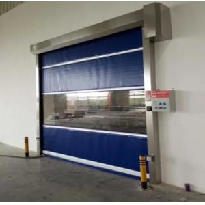 Galvanized Rapid Roller Doors Powder Coated Temperature Resistant