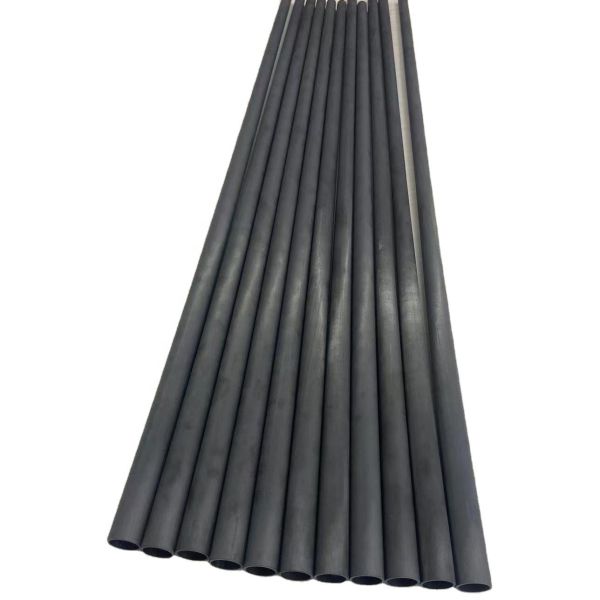 Quality 66% C Content 1.6mm Carbon Fiber Pool Cue with Tapered Tube and Abrasion Resistance wholesale