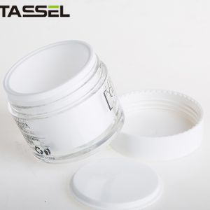 50 30g Round Plastic Cosmetic Jars Personal Use With Liner And Cap