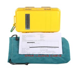 Customized Single Mode SC FC ST LC APC UPC Fiber Optic OTDR Launch Cable Box