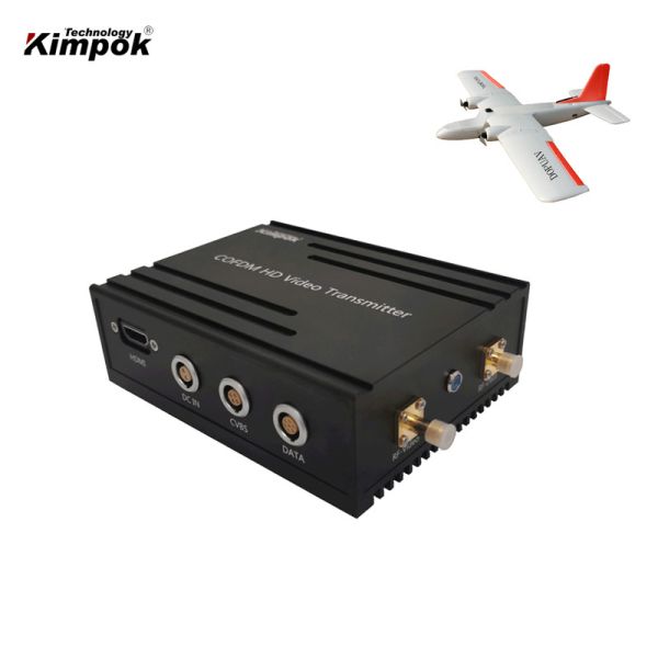 300-900Mhz UAV Wireless Video Transmitter 5W COFDM Long Range Drone Data Link