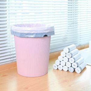 Ok Compost Certificate Tall Kitchen Drawstring Trash Bags Clean Odorless Scent