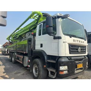 used 2020 Zoomlion 49m Concrete Pump Truck (SITRAK 3-Axle Chassis) in good