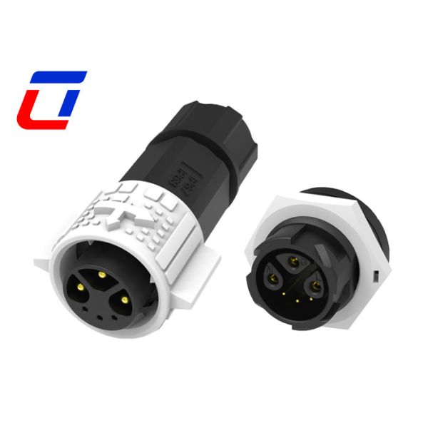 Quality 6 Pin Power And Signal Wire Splice Connector Waterproof 3+3 Pin 300V Plug Socket wholesale