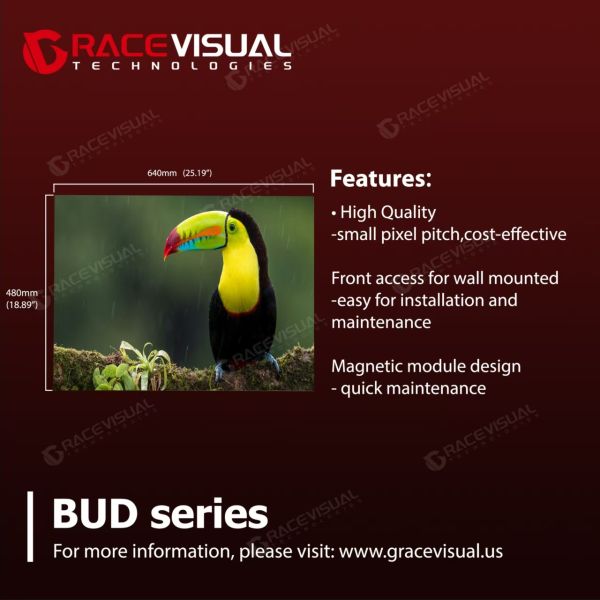 Wall Mount P2.5 Led Advertising Screen Indoor Fixed Panel Full Color Interior Shop Sign Video Wall Display