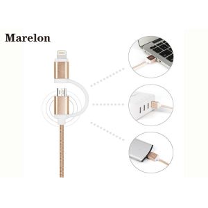 Copper Wire Computer USB Data Cable / Mobile Phone Cables Increases Durability