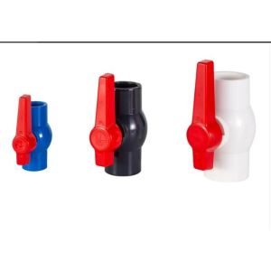 ASTM D2466 Straight Through Threaded PN32 PVC Ball Valve