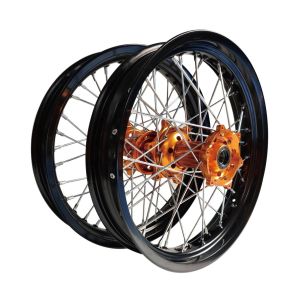 2.50-17 and 3.00x17 inch Motorcycle Alloy Spoked Wheels for SX250 Customized Design