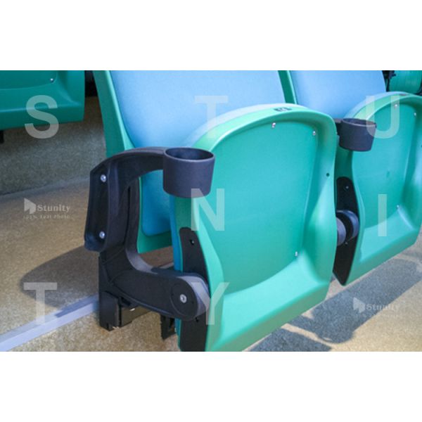 Customized Beam Mounted Folding Plastic Stadium Chair