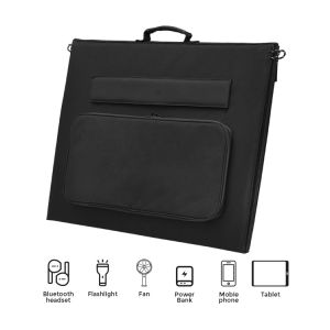 China Portable 200w 220w Flexible Foldable Solar Panel With HDPE Plastic Handle And Ground Rack on sale