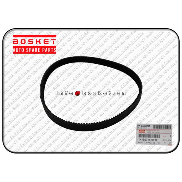 1136715200 1-13671520-0 Isuzu Engine Parts Cooling Fan Belt Suitable for ISUZU