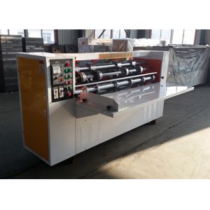Paper Carton Thin Blade Slitter Scorer Machine / Carton Box Making Machine
